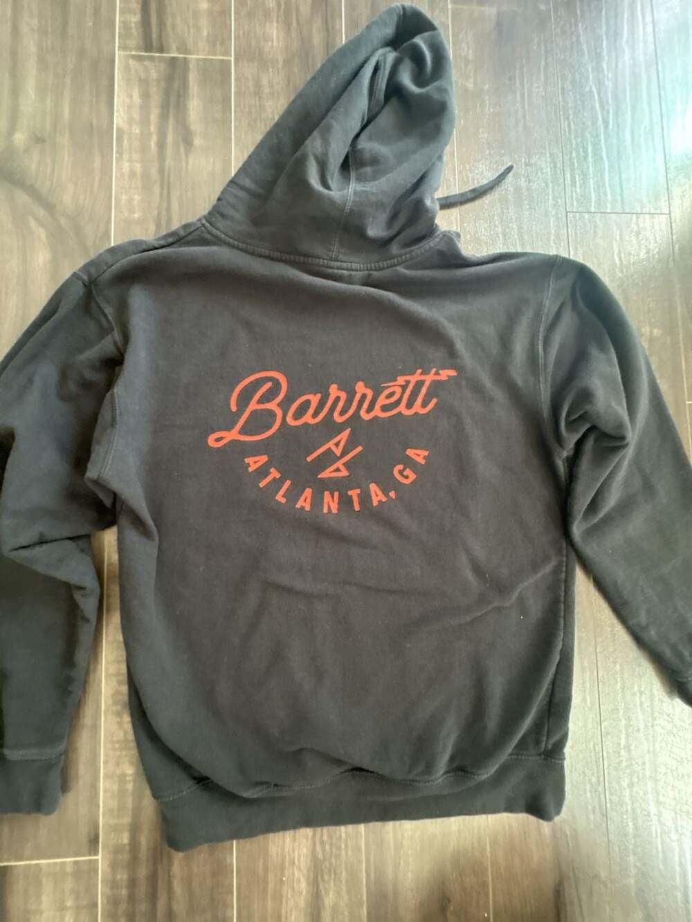 Barrett Atlanta GA Pullover Hoodie Black